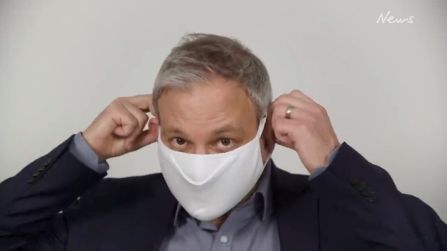 Victoria's chief health officer Professor Brett Sutton shares his recommendations for using cloth face masks.