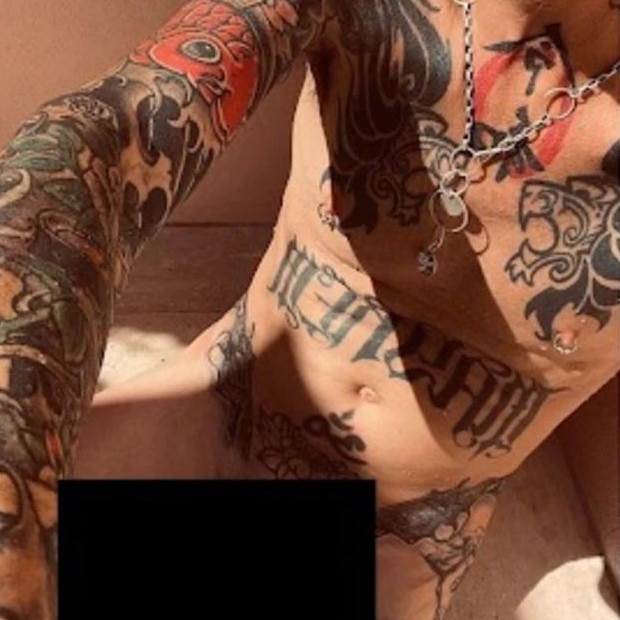 Tommy Lee’s full-frontal nude Instagram photo (we’ve added the black bar).