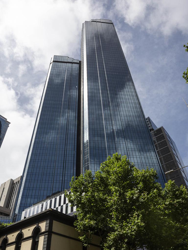 The ownership of Rialto towers is split between a Sydney headquartered property investment trust, and Rino Grollo’s Grollo Group. Picture: NCA NewsWire / Daniel Pockett