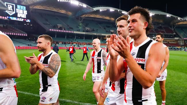 Bolstered with new recruits, the Saints have performed well amid the turmoil of 2020. Picture: Daniel Kalisz/Getty Images.