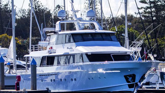 Dreamtime yacht on the Gold Coast.