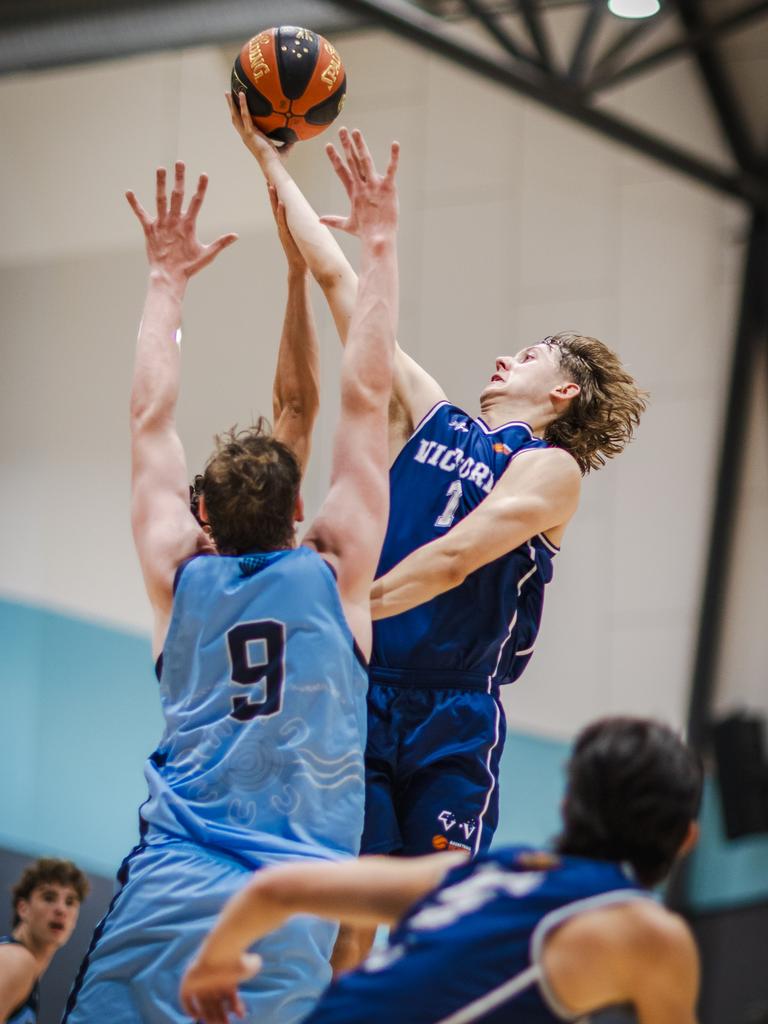 Victoria's Luke Fennell at the Under-20 and Ivor Burge National Championships. Picture: Taylor Earnshaw