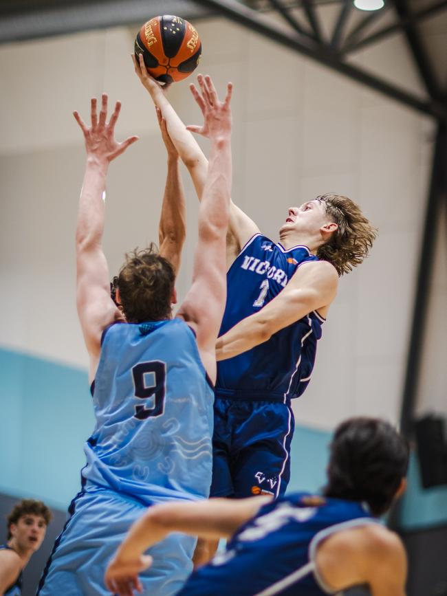 Victoria's Luke Fennell at the Under-20 and Ivor Burge National Championships. Picture: Taylor Earnshaw