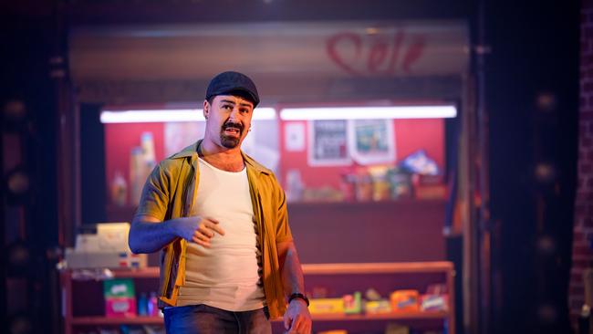 Ryan Gonzales as Usnavi in Sydney Opera House's production of In The Heights. Picture: Daniel Boud