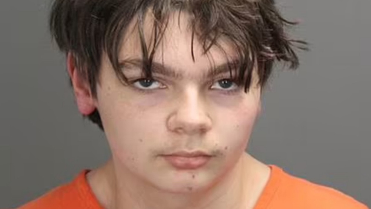 Ethan Crumbley mug shot. Picture: Oakland County Sheriff's Office