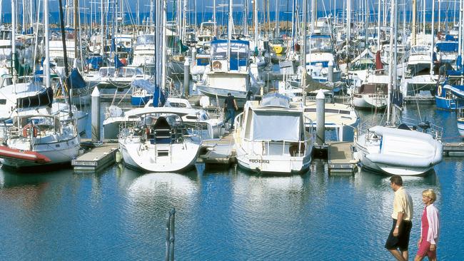 Improvements could be made to the Manly Boat Harbour. Picture: Barry Goodwin, Tourism and Events Queensland.