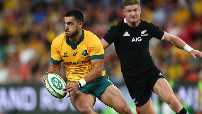 Tom Wright in action for the Wallabies. Picture: Jono Searle/Getty Images