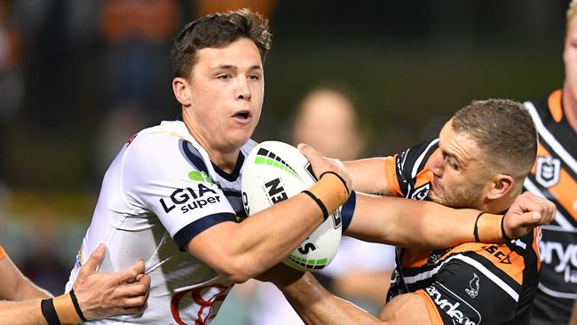 Scott Drinkwater has brushed off a Wests Tigers bid to lure him away from the Cowboys. Picture: AAP Image/Dean Lewins