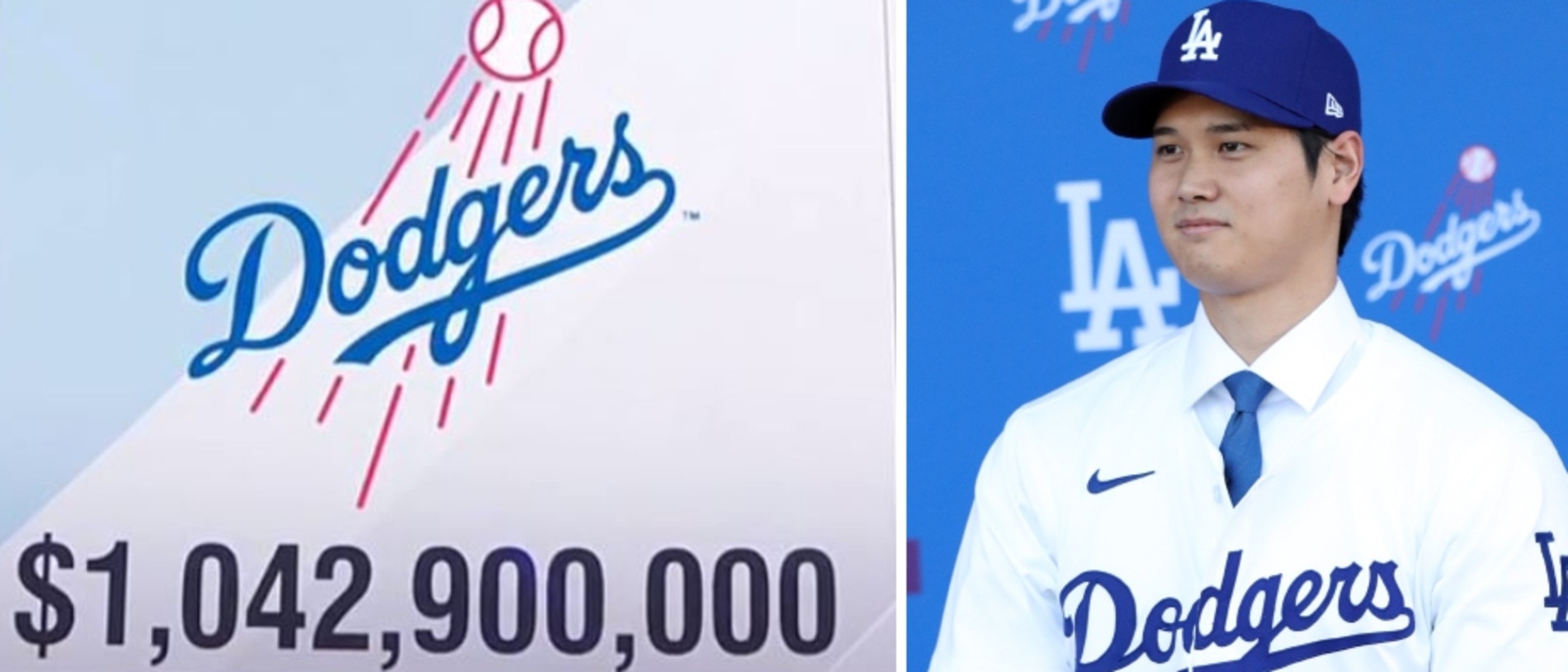The Dodgers splashed the cash.