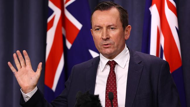 WA Premier Mark McGowan always said he would not hesitate to reimpose restrictions if required. Picture: Paul Kane/Getty Images