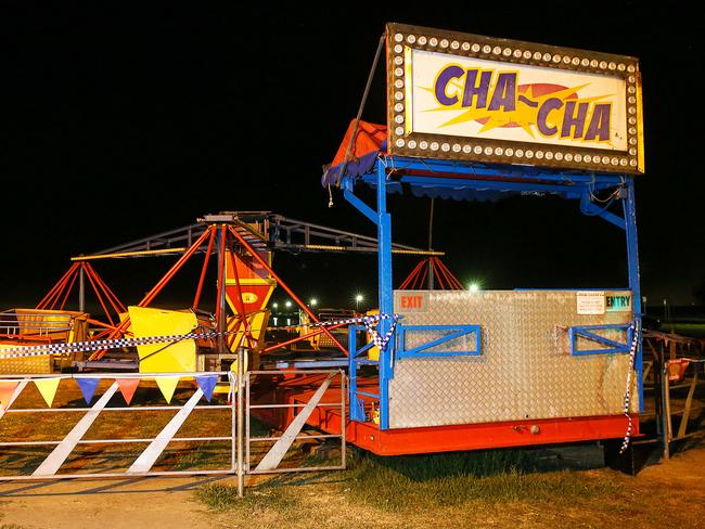 The Cha Cha, which spins clockwise and anticlockwise at the same time and at high speed. Picture: Ian Currie