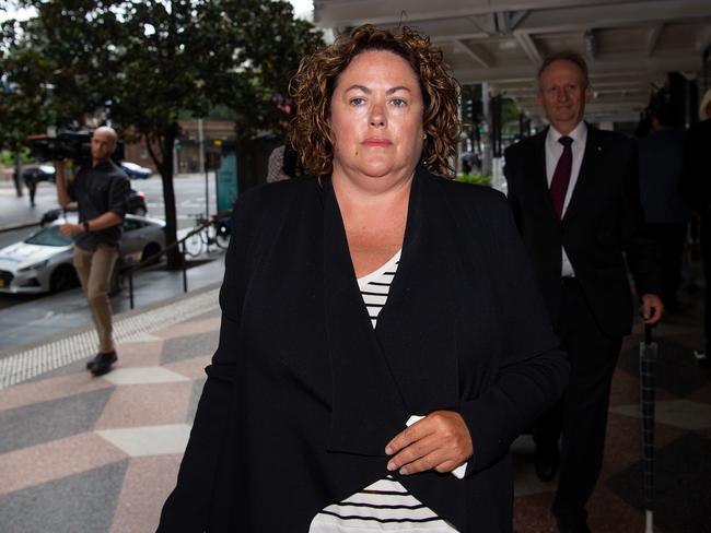 Rosemary Rogers outside court in Sydney. Picture: NCA NewsWire/Bianca De Marchi