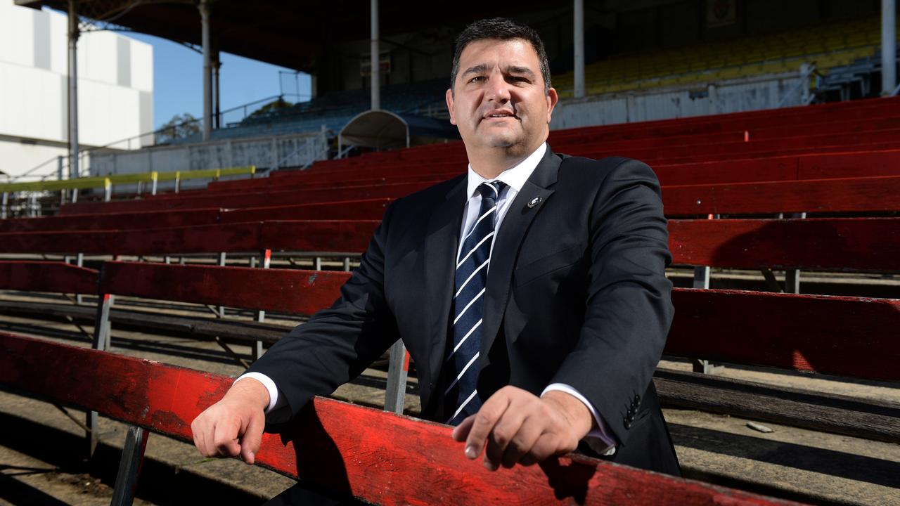 Carlton President Mark LoGiudice at Ikon Park. Picture: Kylie Else