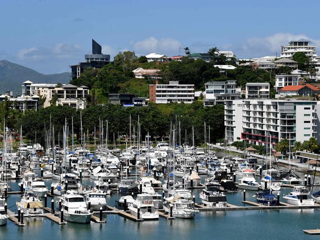 View of Townsville and Castle Hill from the roof of Ardo. Picture: Evan Morgan