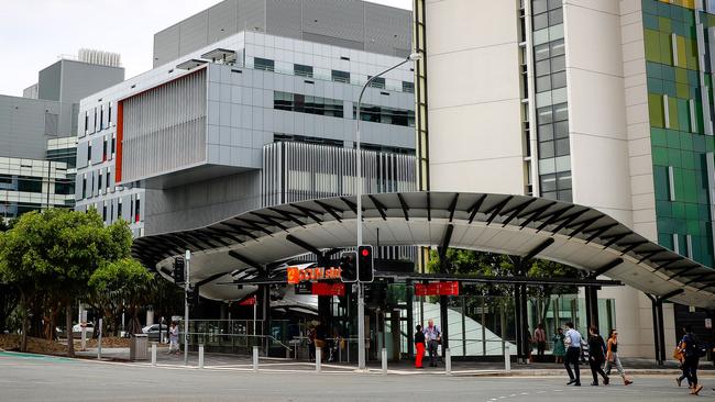 Gold Coast University Hospital. Picture: Patrick Hamilton/AFP