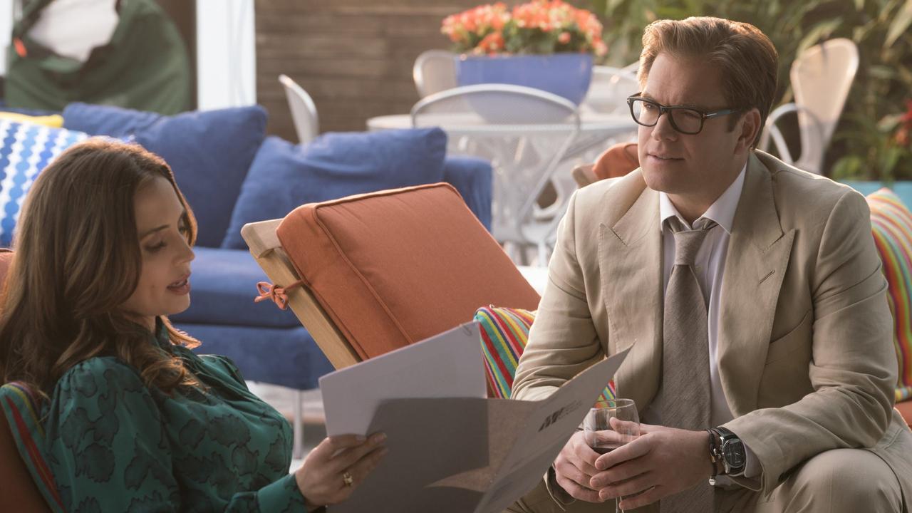 Eliza Dushku and Michael Weatherly on the CBS series Bull. Picture: Barbara Nitke/CBS