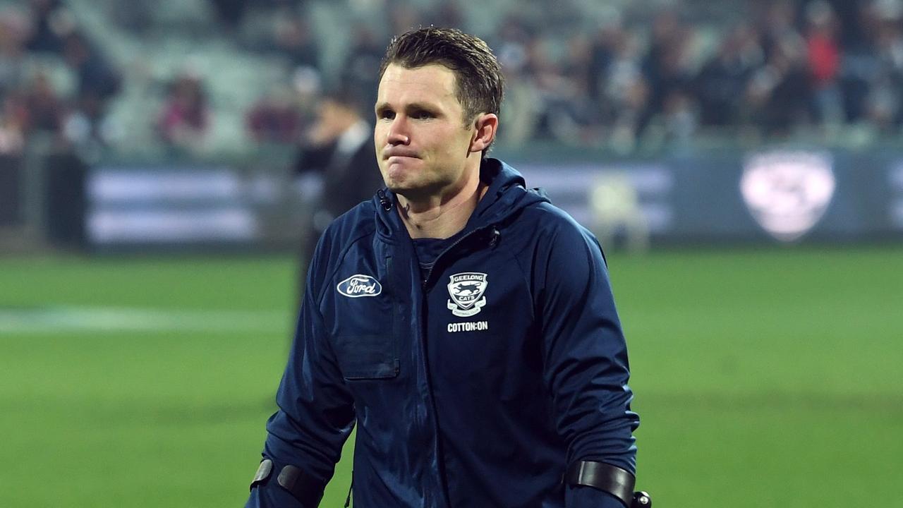 Patrick Dangerfield is out injured. (AAP Image/Julian Smith)