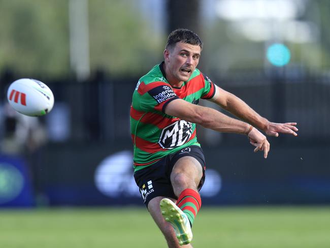 Lewis Dodd struggled in his first game for South Sydney. Picture: NRL Imagery