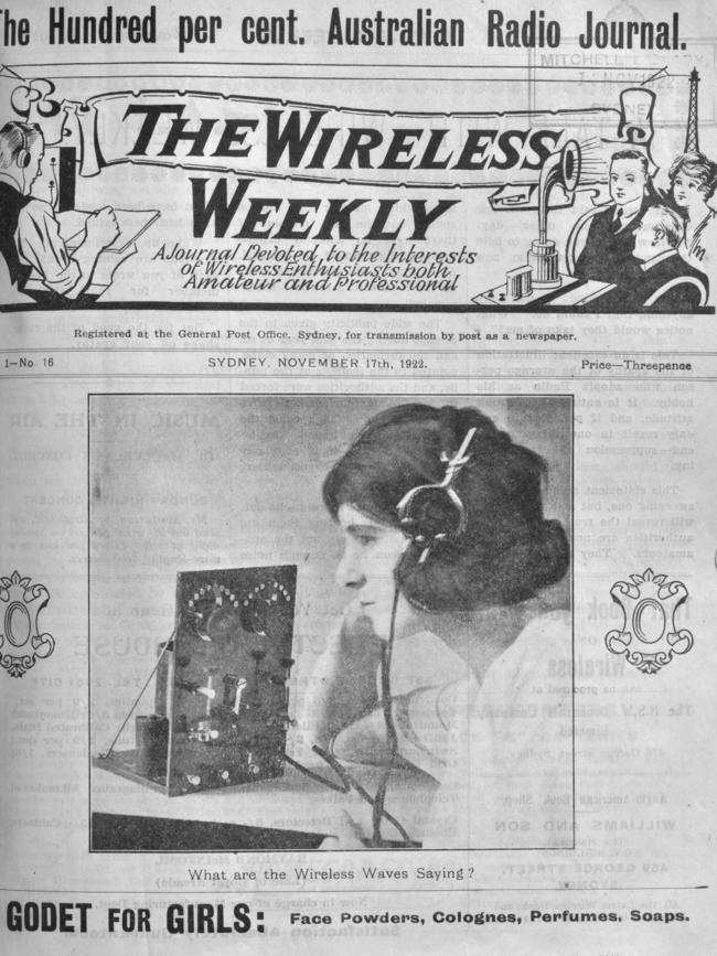 McKenzie's magazine, <i>The Wireless Weekly</i>.