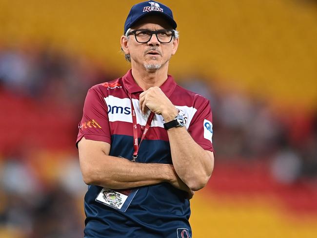 Less Kiss is focusing on his role as Queensland Reds coach. Picture: Albert Perez/Getty Images