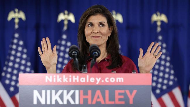 Republican presidential candidate Nikki Haley. Picture: Getty Images