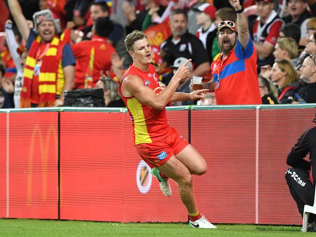 Nick Holman has re-signed with the Gold Coast Suns. Picture: AAP Image, Dave Hunt.