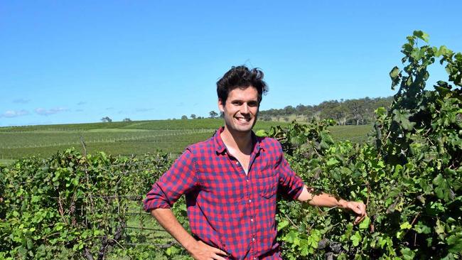 NEW TECH: Clovely Estate Cellar Door's manager Tom Albert. Picture: Madeline Grace