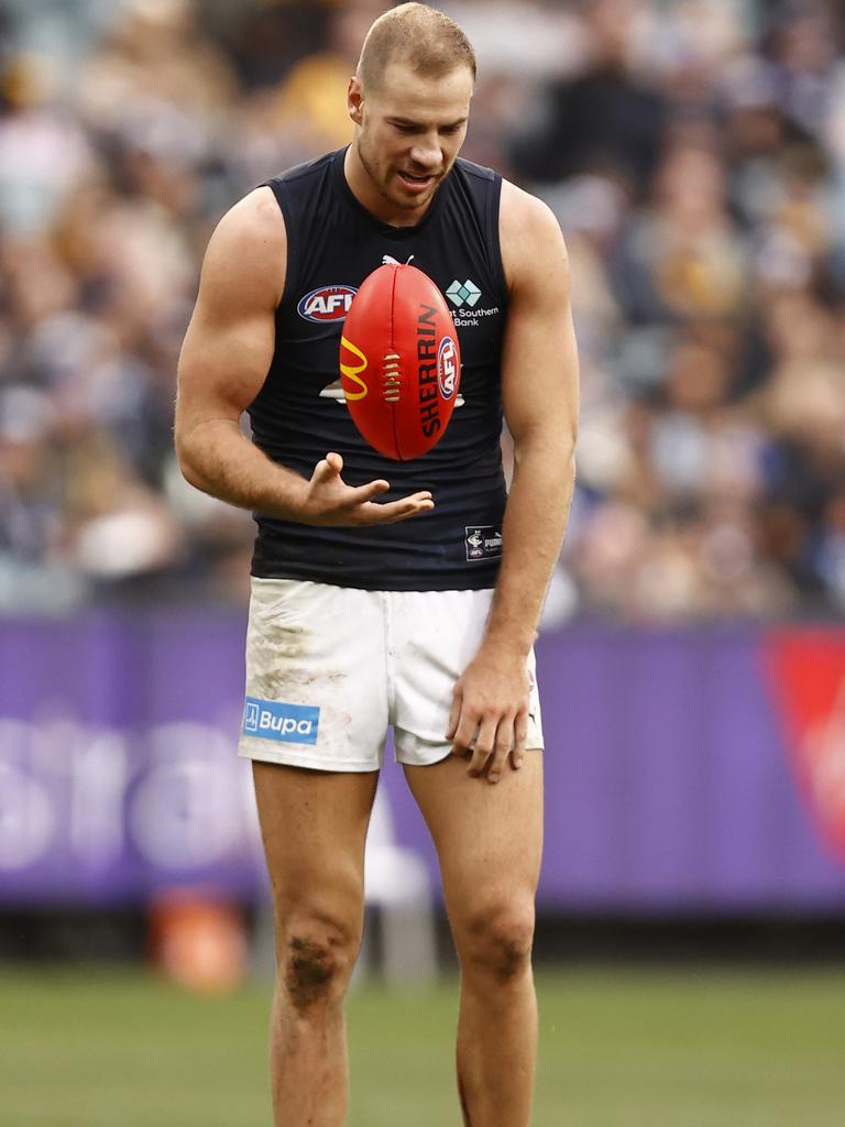 Carlton star Harry McKay. (Photo by Darrian Traynor/Getty Images)