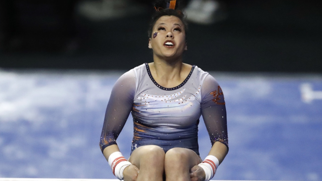 US Gymnast breaks both legs and dislocates knees in shocking fall | The ...