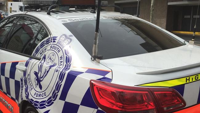 Blacktown police car. Crime/police. Generic Blacktown photos.