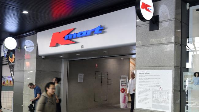 MELBOURNE, AUSTRALIA – NewsWire Photos OCTOBER 03, 2024: Stock image – K Mart department store on Bourke Street Melbourne. Picture: NewsWire / Andrew Henshaw