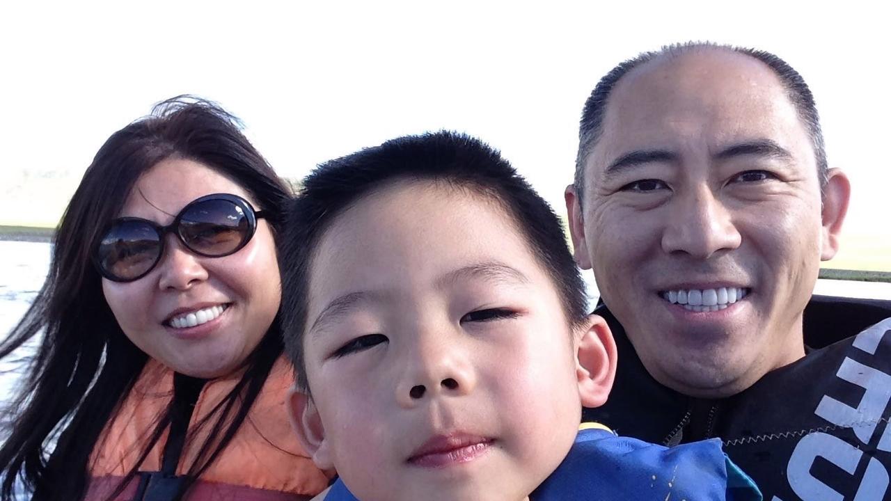 Whitney Duan had both a marriage and a business partnership with now-ex-husband Desmond Shum — here with their son, Ariston.