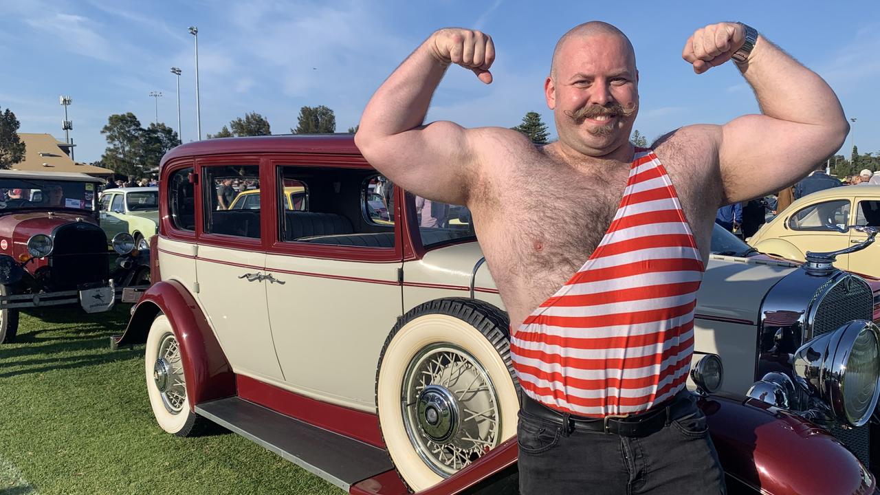 Jordan ‘Biggie’ Steffens 1930 Cadillac Limousine. Picture: Tara Miko