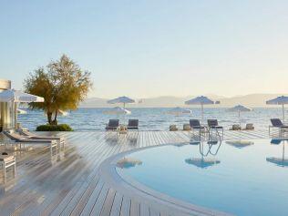 Enjoy the perfect Greek holiday on beautiful island of Corfu. Picture: Luxury Escapes.