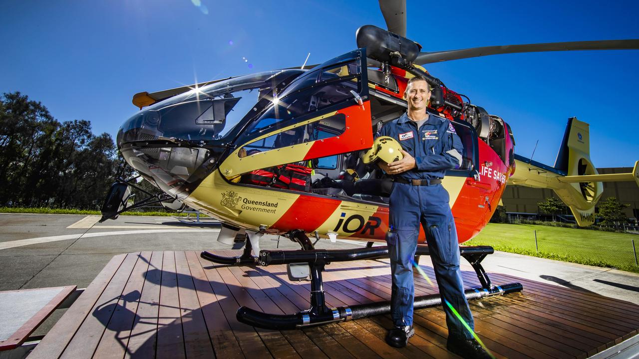 Westpac rescue helicopter chief crewperson Andrew McNeilly. Picture: NIGEL HALLETT