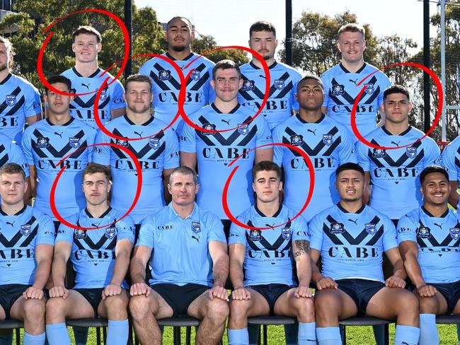 Under-19s NSW State of Origin team in 2023. Credit: NSWRL