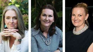 Ms Sloane (left) ran against Woollahra Councillor Mary-Lou Jarvis and businesswoman Roanne Knox.