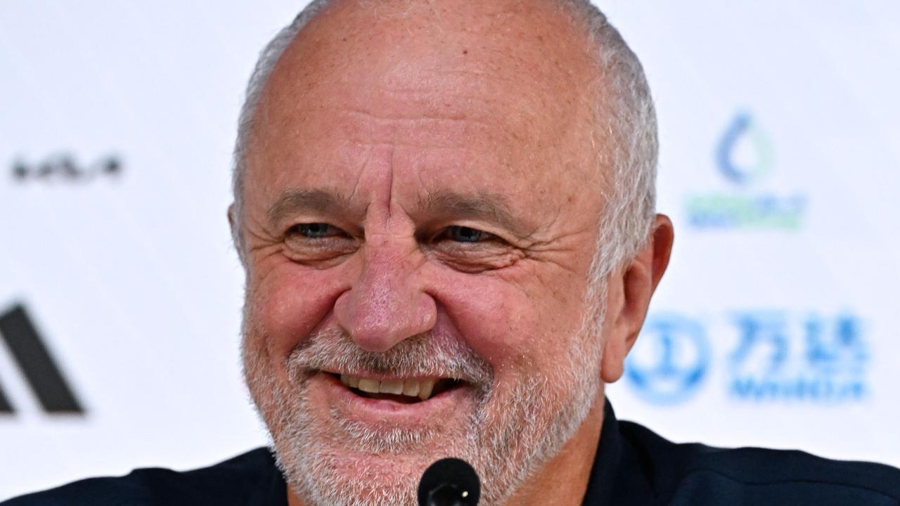 Graham Arnold was in a relaxed mood a day out from the Socceroos’ crucial World Cup game.