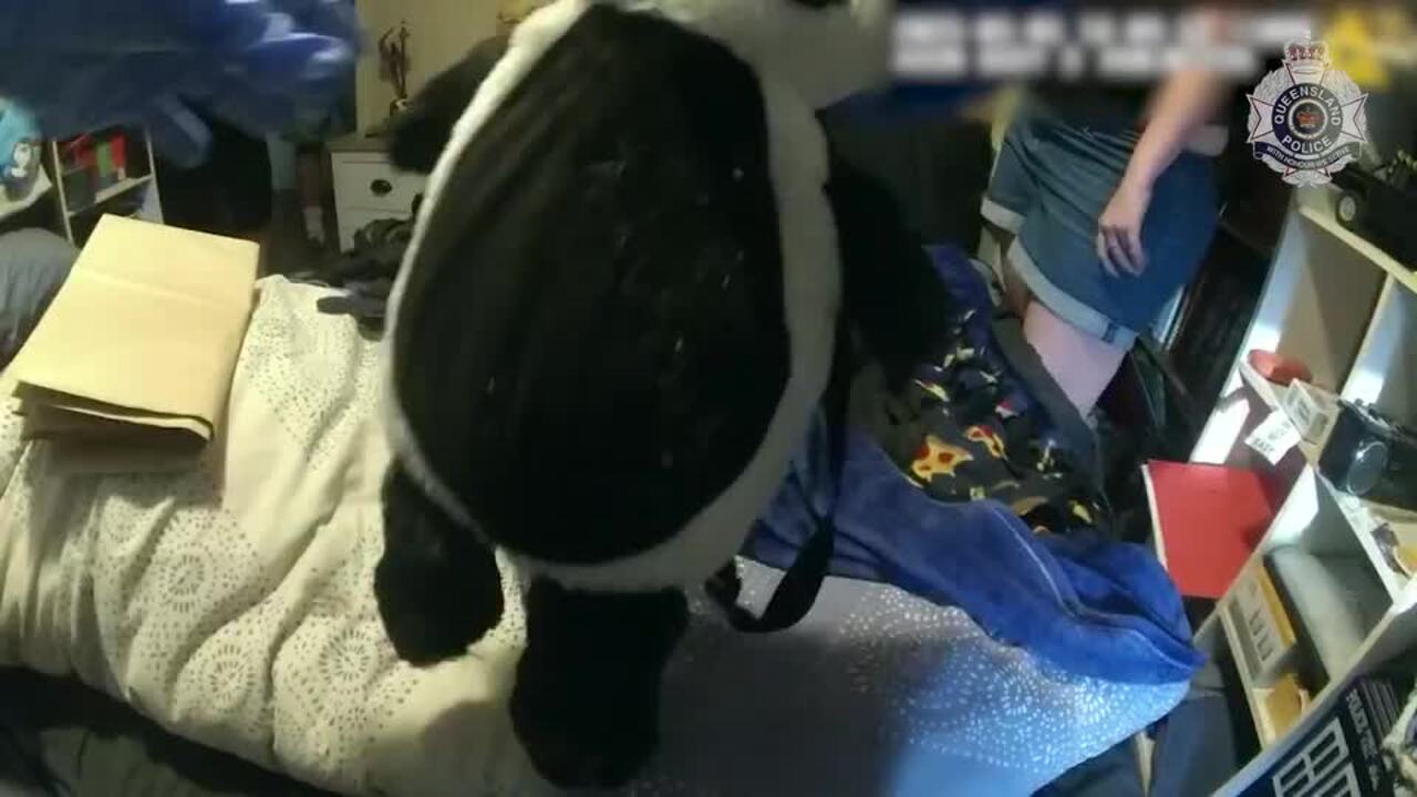 Police uncover stash of children's underwear at young man's home