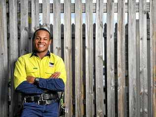 RECOGNISED: Adam Stephan won Apprentice of the Year at the Master Builders Gold Coast Housing and Construction Awards. Picture: Rob Williams