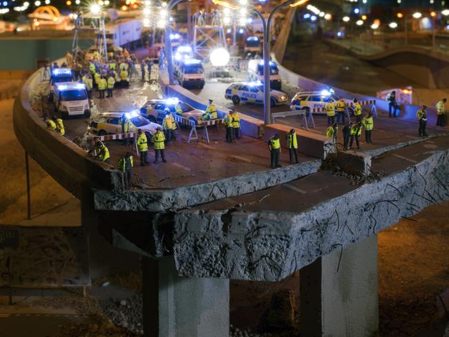 A section of Jimmy Cauty’s <i>The Aftermath Dislocation Principle</i>. Image courtesy of the artist.