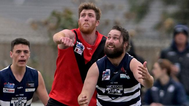 Geoffrey Jolly in action for Western Rams. Picture: Andy Brownbill