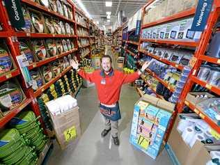 Complex manager Elliot Nunn at the opening of the Springfield Central Bunnings store.Photo: Rob Williams / The Queensland Times. Picture: Rob Williams