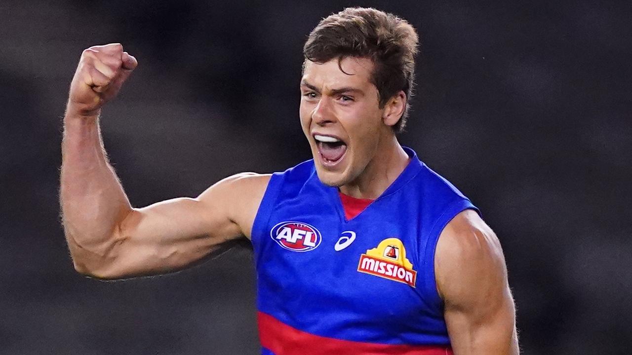The Western Bulldogs recorded a much-needed win on Friday night against GWS. (AAP Image/Scott Barbour)