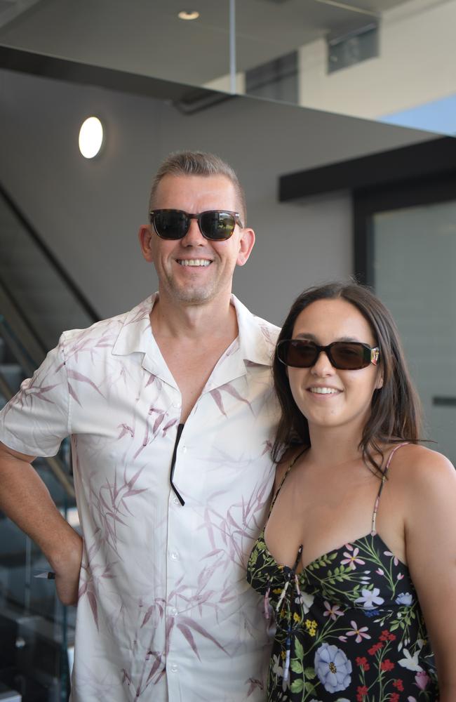 Brett Jacobs and Georgia Prince ready for a big day at Darwin Turf Club. Picture: (A)manda Parkinson