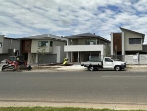 The supermarket will be directly across from a residential area that is still being built. Picture: Blacktown Council