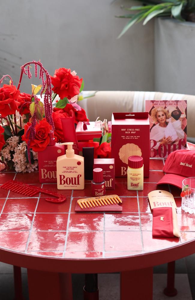 The “proprietary blend of botanicals” in the BOUF products took a team of hair microbiologists in Japan 7 years to perfect. Picture Supplied