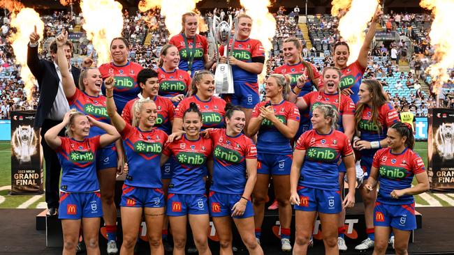 The Knights have claimed back-to-back NRLW titles. Picture: NRL Imagery