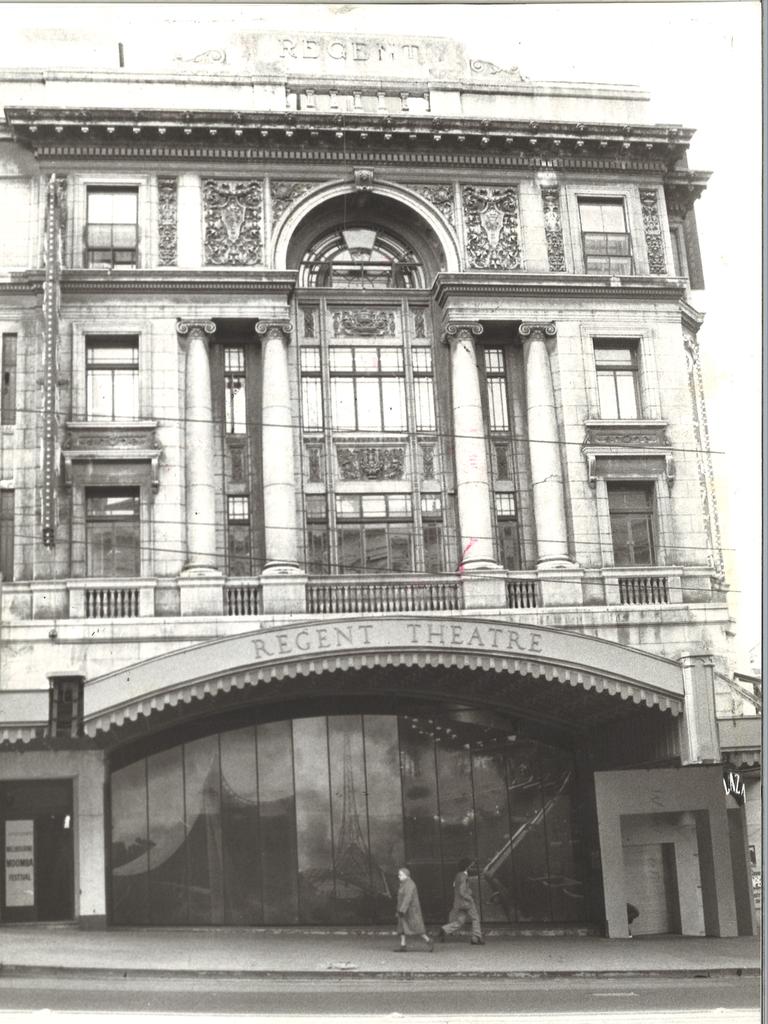 An undated image of Regent theatre in Collins street Melbourne.