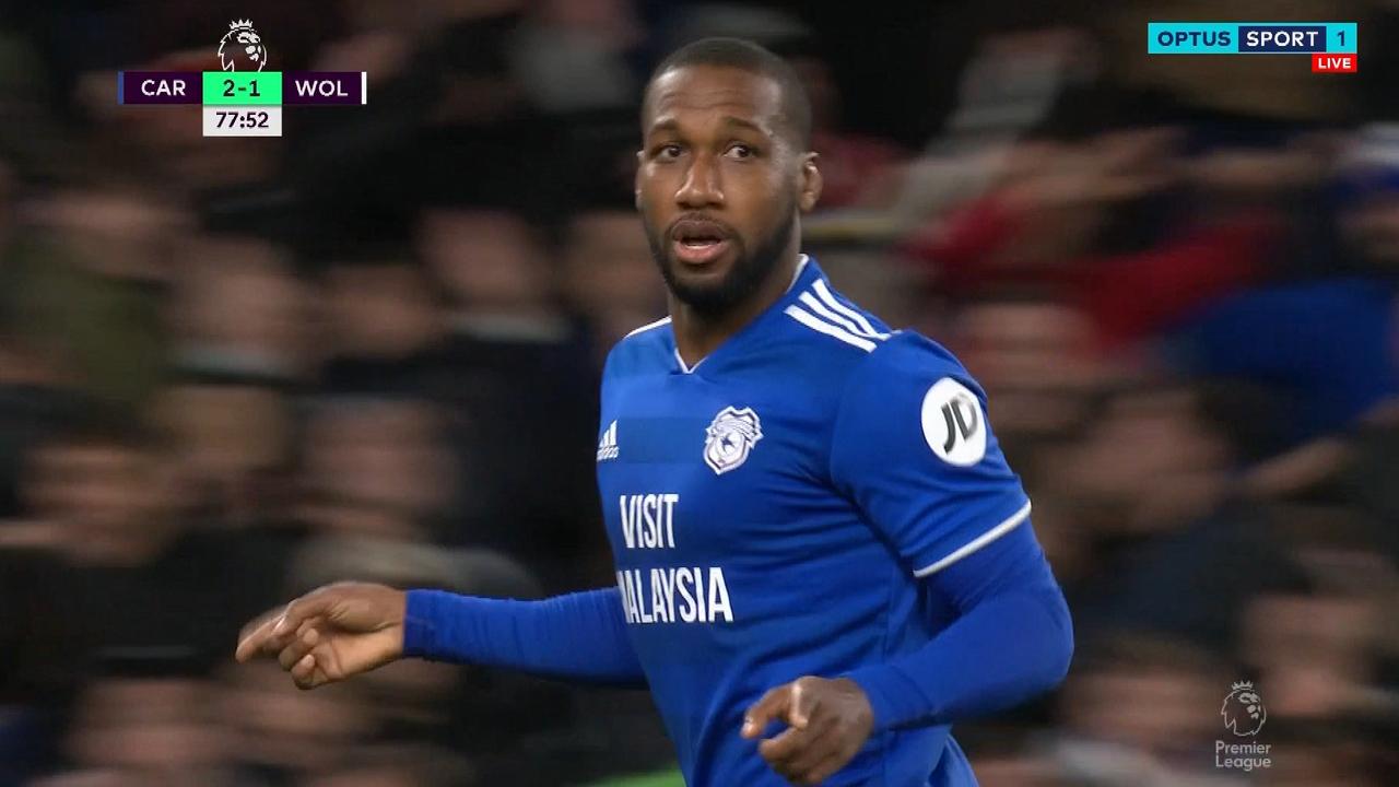 Junior Hoilett scored a stunning winner for Cardiff.